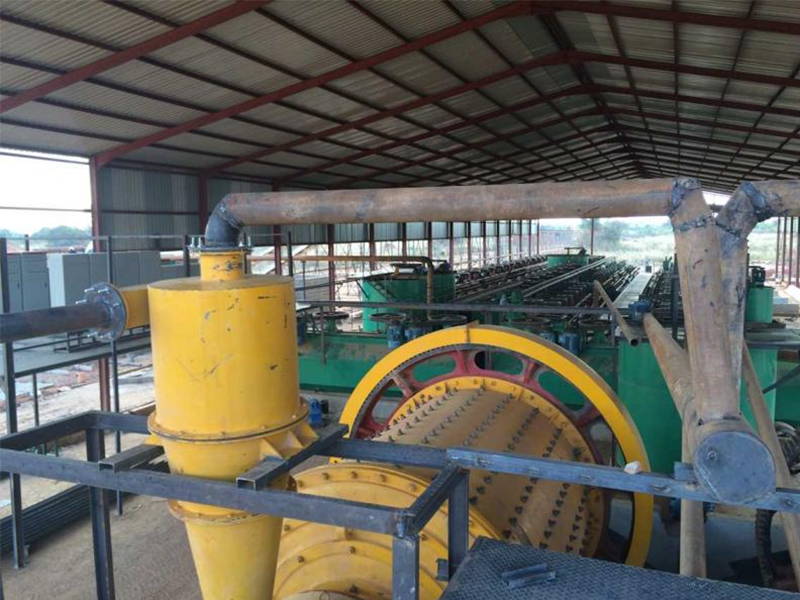 刚果50t/h 铜钴选矿生产线 刚果50t/h 铜钴选矿生产线